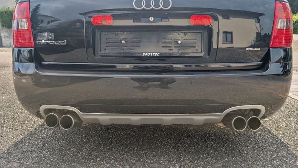 A6 C5 Allroad ABT AS6 Stossstange hinten mit ABT Abgasanlage